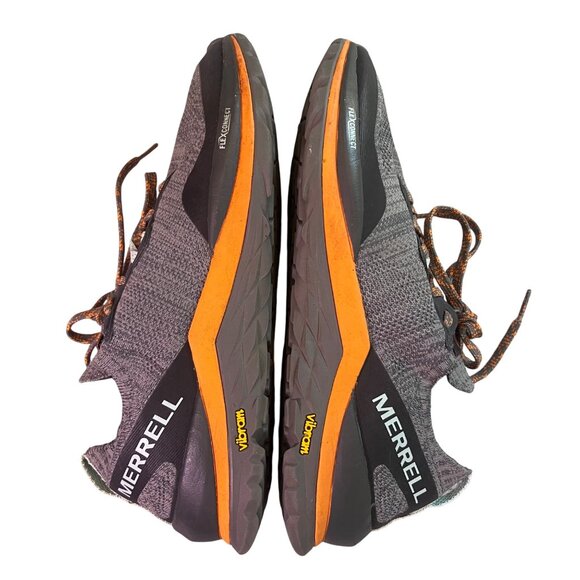 Womens Merrell Mag-9 Flex Connect Vibram Athletic Shoes Gray & Orange Size 8.5 - Picture 2 of 8